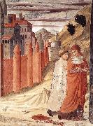 GOZZOLI, Benozzo The Departure of St Jerome from Antioch dg china oil painting reproduction